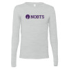 Thumbnail image for  Bella + Canvas Ash Grey Jersey Cotton Long Sleeve T Shirt