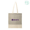 Thumbnail image for  Split Recycled Grey Cotton Twill Convention Tote