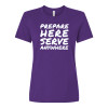 Thumbnail image for  Bella + Canvas Womens Purple Relaxed Cotton T Shirt