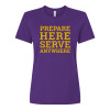 Thumbnail image for  Bella + Canvas Womens Purple Relaxed Cotton T Shirt
