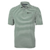 Thumbnail image for  C&B Hunter Green Virtue Eco Pique Stripe Polo