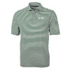 Thumbnail image for  C&B Hunter Green Virtue Eco Pique Stripe Polo