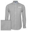 Thumbnail image for  Charcoal Plaid Long Sleeve Button Down