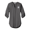 Thumbnail image for  Womens Grey 3/4 Sleeve Tunic Blouse