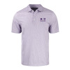 Thumbnail image for  Cutter & Buck White/Purple Pike Recycled Symmetry Print Polo