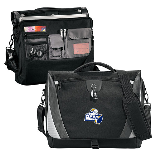  Black/Grey Slope Computer Messenger Bag - Primary Mark