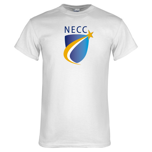  White T Shirt - NECC Shield
