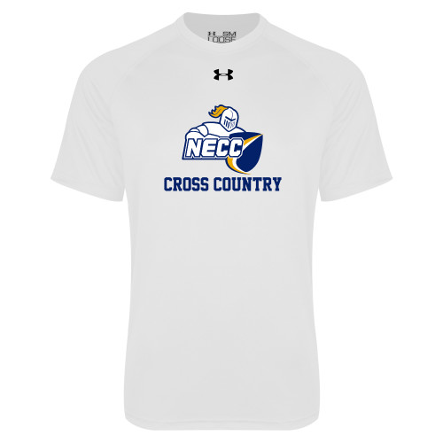  Under Armour White Tech Tee - Cross Country