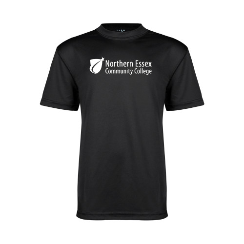  Youth Performance Black Tee - Northern  Essex Community College