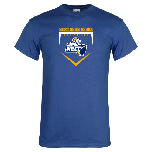  Royal T Shirt - Softball