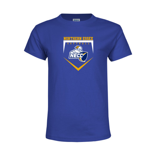  Youth Royal T Shirt - Softball
