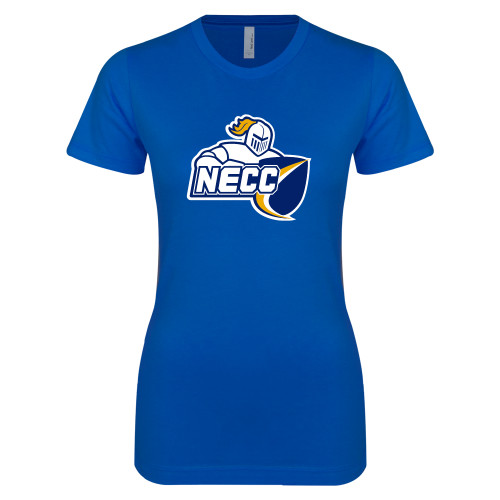  Next Level Womens Royal Boyfriend Tee - Primary Mark