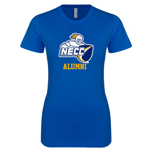  Next Level Womens Royal Boyfriend Tee - Alumni