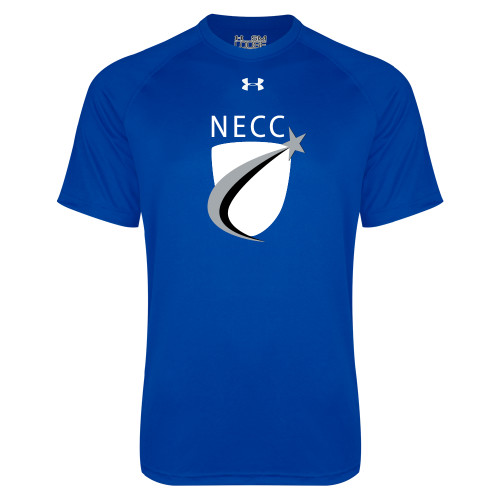  Under Armour Royal Tech Tee - NECC Shield