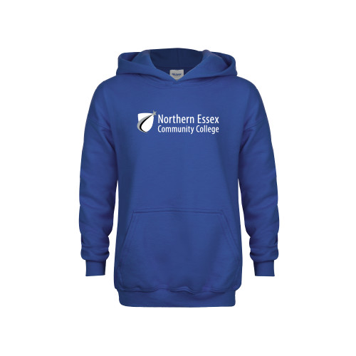  Youth Royal Fleece Hoodie - Northern  Essex Community College