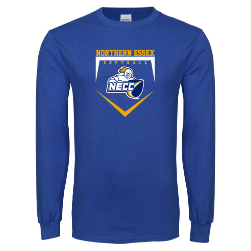  Royal Long Sleeve T Shirt - Softball