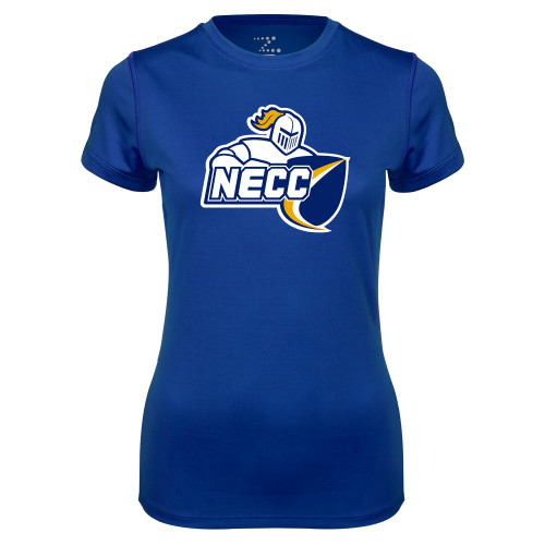  Womens Royal Performance Tee - Primary Mark