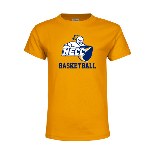  Youth Gold T-Shirt - Basketball