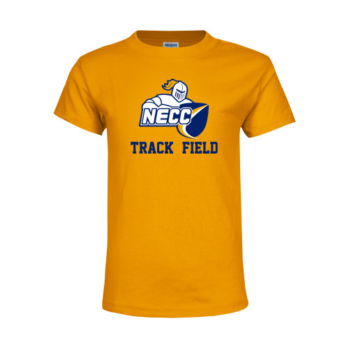 Youth Gold T-Shirt - Track and Field