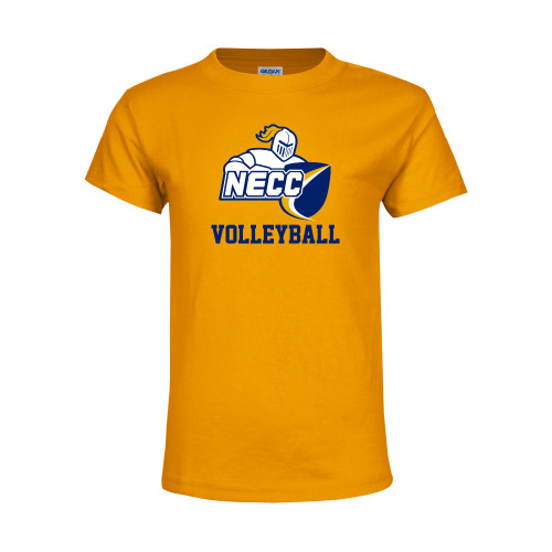  Youth Gold T-Shirt - Volleyball