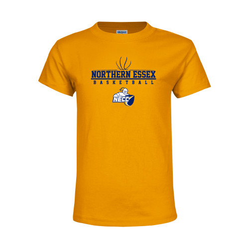  Youth Gold T-Shirt - Basketball