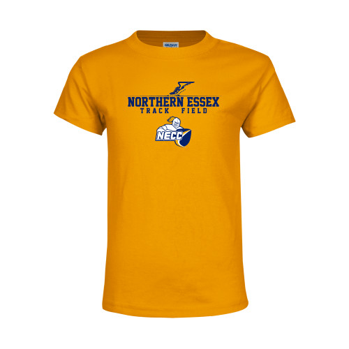  Youth Gold T-Shirt - Track and Field