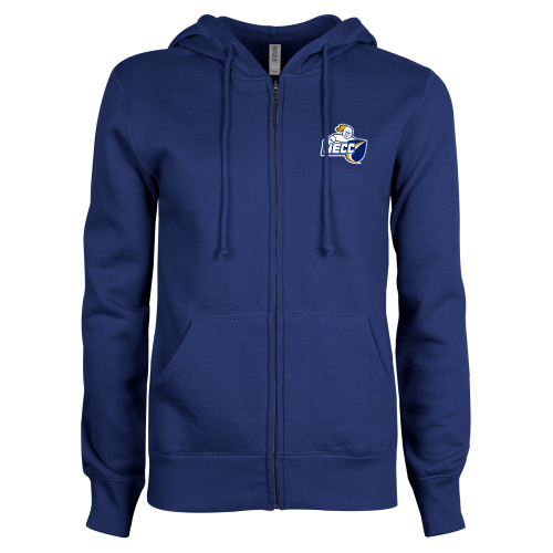  ENZA Womens Royal Fleece Full Zip Hoodie - Primary Mark