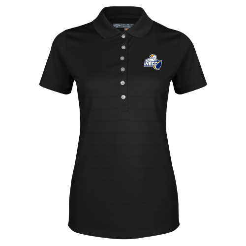  Callaway Womens Black Opti Vent Polo - Primary Mark