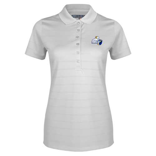  Callaway Womens White Opti Vent Polo - Primary Mark