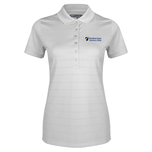  Callaway Womens White Opti Vent Polo - Northern  Essex Community College