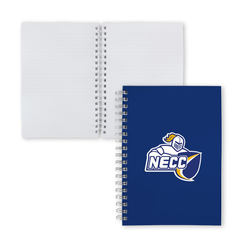  Clear 7 x 10 Spiral Journal Notebook - Primary Mark