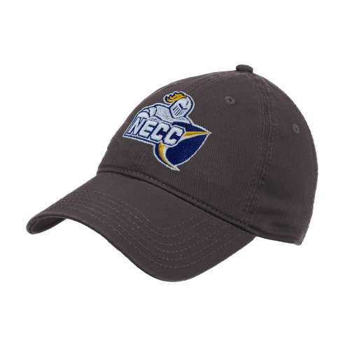  Charcoal Unstructured Adjustable Low Profile Hat - Primary Mark