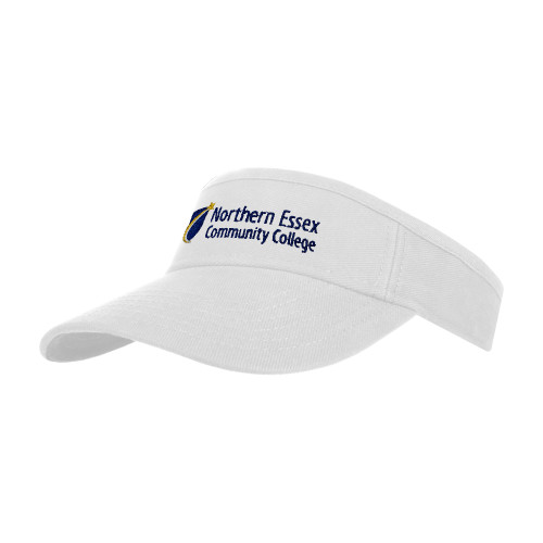  White Visor - Northern  Essex Community College