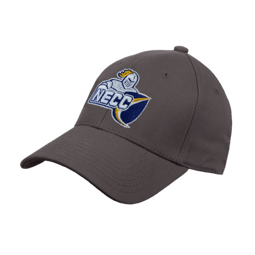  Charcoal Structured Adjustable Pro Style Hat - Primary Mark