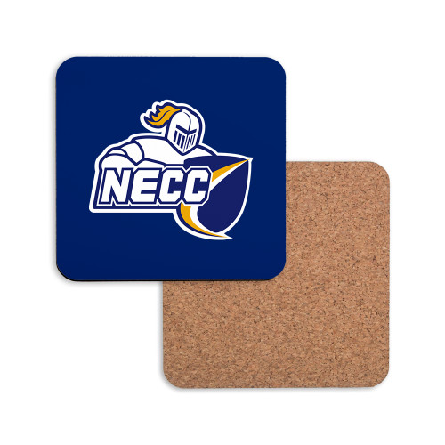 Hardboard Coaster w/Cork Backing - Primary Mark