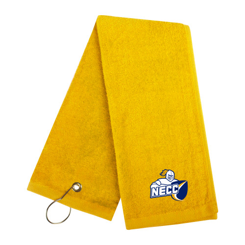  Gold Golf Towel - Primary Mark