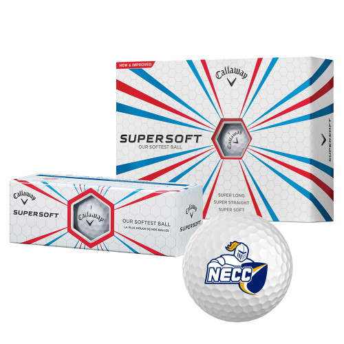  Callaway Supersoft Golf Balls 12/pkg - Primary Mark