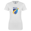 Thumbnail image for  Next Level Womens White Boyfriend Tee