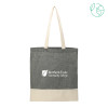 Thumbnail image for  Split Recycled Black Cotton Twill Convention Tote