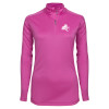 Thumbnail image for  Syntrel Womens Raspberry Interlock 1/4 Zip