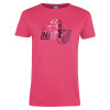 Thumbnail image for  Womens Hot Pink Short Sleeve Tee