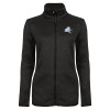 Thumbnail image for  Womens Black Heather Fleece Jacket