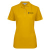 Thumbnail image for  Womens Silk Touch Gold Pique Polo