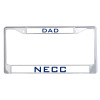 Thumbnail image for  Dad Metal License Plate Frame in Chrome