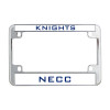 Thumbnail image for  Metal Motorcycle License Plate Frame in Chrome