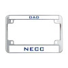 Thumbnail image for  Metal Motorcycle License Plate Frame in Chrome