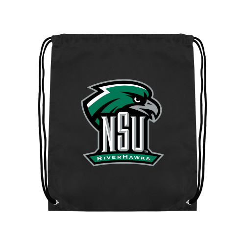  Black Drawstring Backpack - Primary Mark