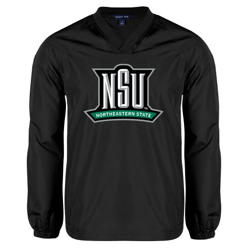  Black V Neck Raglan Windshirt - NSU Mark