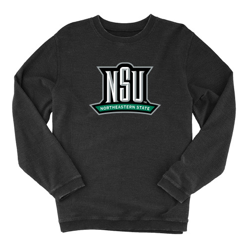  Boxercraft Womens Black Corded Crew - NSU Mark