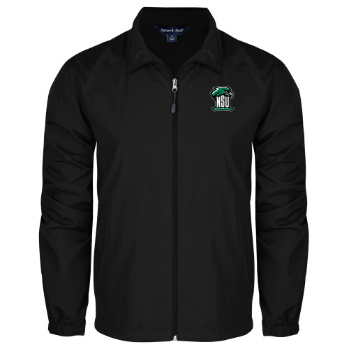  Black Full Zip Wind Jacket - Primary Mark